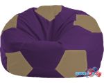 Кресло-мешок Flagman Мяч Стандарт М1.1-70 (фиолетовый/бежевый)