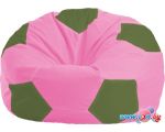 Кресло-мешок Flagman Мяч Стандарт М1.1-198 (розовый/оливковый)