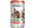 Консервированный корм для кошек Eurocat с говядиной 415 г