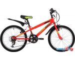 Детский велосипед Novatrack Racer 20 20SH12V.RACER.RD20 (красный, 2020)