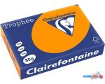 Офисная бумага Clairefontaine Trophee пастель A4 80 г/кв.м 500 л (оранжевый)