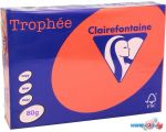 Офисная бумага Clairefontaine Trophee интенсив A4 80г/кв.м 500 л (красный) цена