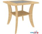 Журнальный столик Кортекс-мебель Лотос-3 км.00171 (дуб натуральный)
