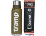 Термос TRAMP TRC-028 1.2л (оливковый)