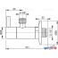 Запорная арматура Alcaplast Угловой вентиль с фильтром 1/2x3/8 ARV001 в Витебске фото 1
