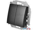 Выключатель проходной Simon 1591397-038 (Графит)