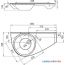 Умывальник Ravak Avocado правый 85x45 [XJ1P1100000] в Гомеле фото 2