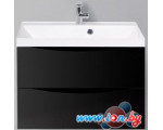 BelBagno Тумба под умывальник Marino-700-2C-SO-NL-P (nero laccato lucido)