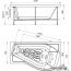 Ванна Radomir Миранда 168x95 (правая) в Могилёве фото 2