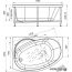 Ванна Radomir Монти 150x105 (левая) в Могилёве фото 2