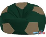 Кресло-мешок Flagman Мяч Стандарт М1.1-60 (темно-зеленый/бежевый)