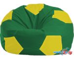 Кресло-мешок Flagman Мяч Стандарт М1.1-463 (зеленый/желтый)