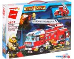 Конструктор Qman Fire Rescue 2807 Пожарная машина в интернет магазине