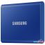 Внешний накопитель Samsung T7 2TB (синий) в Бресте фото 2