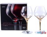 Набор бокалов для вина Bohemia Crystal Amoroso 40651/M8431/350-2