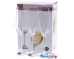 Набор бокалов для шампанского Bohemia Crystal Viola 40729/Q9103/190
