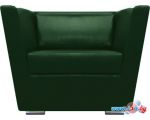 Интерьерное кресло Brioli Болдер (экокожа, L15 зеленый)