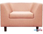 Интерьерное кресло Brioli Дедрик Д (рогожка, J11 розовый)