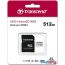 Карта памяти Transcend microSDXC 300S 512GB (с адаптером) в Могилёве фото 2