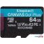 Карта памяти Kingston Canvas Go! Plus microSDXC 64GB (с адаптером) в Гродно фото 1