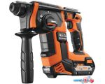 Перфоратор AEG Powertools BBH 18BL LI-502C 4935464753 (с 2-мя АКБ, кейс)