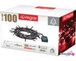 Гирлянда Vegas Нить 55065 100 LED (красный)