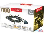 Гирлянда Vegas Нить 55064 100 LED (желтый)