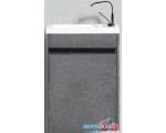 BelBagno Тумба под умывальник Pietra Mini-400-1A-SO-SCM-R (правый,stucco)