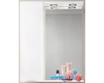 BelBagno Шкаф с зеркалом Marino-SPC-900/750-1A-BL-P-L (bianco lucido)