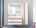 BelBagno Шкаф-пенал Aurora-1600-2A-SC-BL-P-R (bianco lucido)