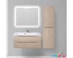 BelBagno Шкаф-пенал Fly-Marino-1500-2A-SC-RG-P-R (rovere grigio)