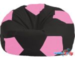 Кресло-мешок Flagman Мяч Стандарт М1.1-469 (черный/розовый)