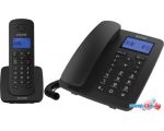 Радиотелефон Alcatel M350 Combo (черный)