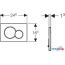 Панель смыва Geberit Sigma 01 115.770.JQ.5 (хром матовый) в Гомеле фото 1