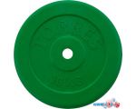 Диск Torres PL504110 25 мм 10 кг (зеленый) в рассрочку