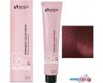 Крем-краска для волос Sergio Professional Color&Blonde 6.62 темно-русый пурпурный