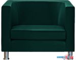 Интерьерное кресло Brioli Клос (экокожа, L15 зеленый)