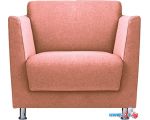 Интерьерное кресло Brioli Куно (рогожка, J11 розовый)