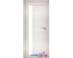 Межкомнатная дверь Юни Амати 4 70x200 (эшвайт/матовое стекло)
