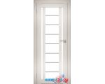 Межкомнатная дверь Юни Амати 11 80x200 (эшвайт/матовое стекло)