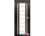 Межкомнатная дверь Юни Амати 11 60x200 (дуб венге/матовое стекло)