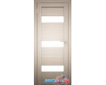 Межкомнатная дверь Юни Амати 12 40x200 (дуб беленый/матовое стекло)