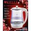 Электрочайник KELLI KL-1404 (белый) в Гродно фото 1