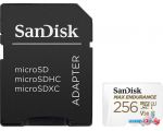 Карта памяти SanDisk microSDXC SDSQQVR-256G-GN6IA 256GB (с адаптером)