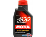 Моторное масло Motul 4100 Turbolight 10W40 1л