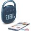 Беспроводная колонка JBL Clip 4 (синий) в Гродно фото 3