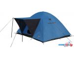 Треккинговая палатка High Peak Texel 4 10179 (синий) цена