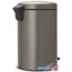 Мусорное ведро Brabantia Pedal Bin NewIcon 20 л (платиновый) в Витебске фото 2