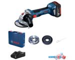 Угловая шлифмашина Bosch GWS 180-LI Professional 06019H90R1 (с 1-м АКБ, кейс)