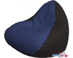 Кресло-мешок Flagman Relax Медиум Р2.3-113 (синий/черный)